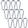 Karabinerhaken 12er-Set - Vielseitig für Camping, Garten & Produktbild-Vorschau 1