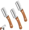 Schälmesser 4er-Set Edelstahl 19cm Multifunktional Produktbild-Vorschau 1