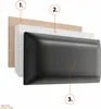 Pannello imbottito da parete in ecopelle WALL PILLOWS Anteprima dell’immagine prodotto 6