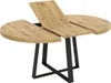 Dmora Tavolo Allungabile Andia 110x158x77h cm Nero, Anteprima dell’immagine prodotto 6