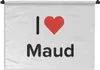 MuchoWow® Wandteppich Wandbehang Ich liebe - Maud - Mädchen Produktbild-Vorschau 1