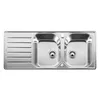 Spüle Blanco LANTOS 8 S-IF 1160 x 500 mm edelstahl Produktbild-Vorschau 8