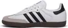 A side view of an Adidas Samba OG J sneaker. Voir les images du produit
