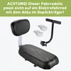 Dayshake Fahrradsitz Rücksitz - Mit Rückenlehne, Armlehne Produktbild-Vorschau 2