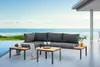 Outdoor Garten Tisch ORLANDO LOUNGE 60cm schwarz wetterfest Produktbild-Vorschau 3