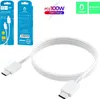 Denmen USB-C Kabel 1m - Weiß für schnelle Datenübertragung Produktbild-Vorschau 4