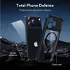 A dark, moody background with a phone and its accessories displayed. Produktbild-Vorschau