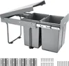 VEVOR cestino estraibile per mobili da cucina (20 L x 2) Anteprima dell’immagine prodotto 1
