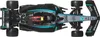 Mattel HRV11; JBM16 - Hot Wheels Race - Mercedes-Benz | Anteprima dell’immagine prodotto 5