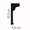 Mardom Wandleiste MDD335 Profoam 54 x 155 x 2000 mm Weiß Produktbild-Vorschau 2
