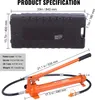 SucceBuy 12 ton Porta Power Kit, hydraulický valec s Náhľad obrázku produktu 7