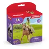 Schleich 42542 Sarah noire à cheval avec articulations Voir les images du produit 6