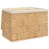 vidaXL Wäschekorb mit 3 Fächern 75x42,5x52 cm Produktbild-Vorschau 3