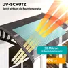 Outsunny Vordach für Haustür 100 x 75 cm Überdachung aus Produktbild-Vorschau 4