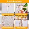 Hängender 3-stöckiger Obstkorb aus Baumwolle im Boho-Design Produktbild-Vorschau 5