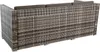 Rattan Lounge Sitzgruppe Gartenmöbel Set Couch 3-Sitzer Produktbild-Vorschau 5