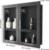 SucceBuy Niche murale Niche de douche Étagère Lot de 2 Voir les images du produit 8