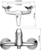 eisl Duscharmatur SPEED, Wasserhahn Bad, Mischbatterie Produktbild-Vorschau 4