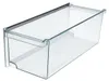 A clear plastic storage bin or drawer. Produktbild-Vorschau