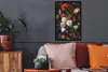 MuchoWow® MuchoWow® Gerahmtes Poster Stilleben mit Blumen Produktbild-Vorschau 2