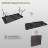 Buffettisch Klapptisch 180 x 75 cm Holzoptik klappbar Produktbild-Vorschau 5