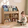 KOMFOTTEU, libreria a 4 ripiani per bambini, scaffale di Anteprima dell’immagine prodotto 3