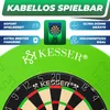 KESSER® Dartscheibe Sisal Professional Dartboard + Zubehör Produktbild-Vorschau 3
