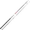 Two fishing rods are shown, one assembled and one disassembled into two parts. Produktbild-Vorschau
