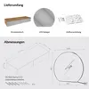 Planetmöbel AMYRA Konsolentisch 100 cm in Gold Eiche / Weiß Produktbild-Vorschau 7