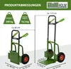 Sackkarre Stahl 200 kg 113 cm Höhe große klappbare Produktbild-Vorschau 3