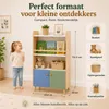 ALVIX Kinderrek NESTA 4 met 2 deuren, Montessori boekenkast Productafbeelding-voorbeeld 2