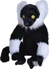 Wild Republic - Kuscheltier - Cuddlekins - Schwarz-weißer Produktbild-Vorschau 2