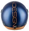 BEON Design Luxe Jethelm Scooterhelm mit Visier, XL, Blau Produktbild-Vorschau 4