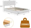 SUNFECILI Polsterbett 140x200 cm,Boxspringbett 140x200,mit Produktbild-Vorschau 7