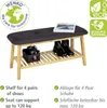 Schuhbank mit Sitzpolster Ecori Produktbild-Vorschau 5