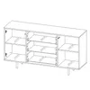 Sideboard 150 cm breit, in Kaschmir NADOR-132 Produktbild-Vorschau 8