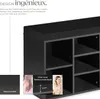 Meuble à chaussures Banc de rangement avec coussin d'assise Voir les images du produit 3