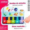 Winfun Spielzeug-klavier Mit Tieren Lichtern Und Sound Für Produktbild-Vorschau 6