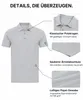 Mivaro Herren Poloshirt 5er Pack Grau meliert- Polo-Kragen Produktbild-Vorschau 3