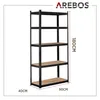 AREBOS sada 2 ťažkých políc 180x90x40 cm | 875 kg, 5 MDF Náhľad obrázku produktu 10