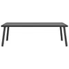 vidaXL Table basse de jardin anthracite 110x55x35cm acier Voir les images du produit 3