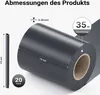Sichtschutz Streifen, 35mx19cm anthrazit aus PVC 450g/m², Produktbild-Vorschau 3
