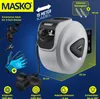 MASKO® Automatik Kabeltrommel Verlängerungskabel mit 3-Fach Produktbild-Vorschau 7