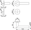 Rosettengrt.Ams.E1400Z/42KV/42KVS VA F69 rd.OB DIN L/R D/D Produktbild-Vorschau 5