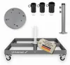 Universal Sonnenschirmständer rollbar für Ampel-, Produktbild-Vorschau 1