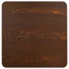 vidaXL Bistro stůl tmavě hnědý 50x50 cm MDF Náhled obrázku produktu 3