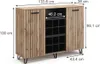 Kommode Vicco Amber Braun 38 x 100 cm mit 2 Türen, Model Produktbild-Vorschau 3