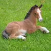 Figurine décorative Statue de jardin Cheval couché Voir les images du produit 1