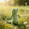 25cm Eidechse Plüschtier Kuscheltier Stofftier Gecko Reptil Produktbild-Vorschau 1