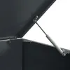 vidaXL Mülltonnenbox für 2 Tonnen Anthrazit 138x79x117 cm Produktbild-Vorschau 10